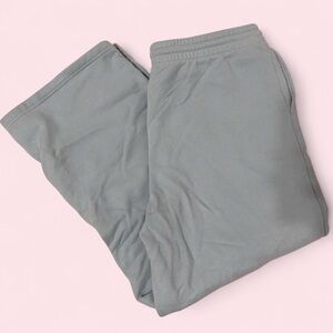 Aritzia Straight Leg Light Blue Sweatpants